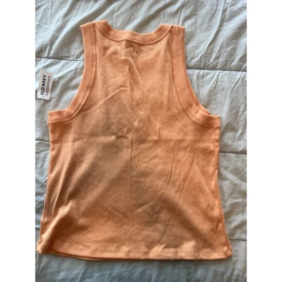 Old Navy Sz.L Rib-Knit Cropped Tank Top for Women - Picture 4 of 4